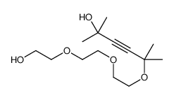 5-[2-[2-(2-hydroxyethoxy)ethoxy]ethoxy]-2,5-dimethylhex-3-yn-2-ol结构式