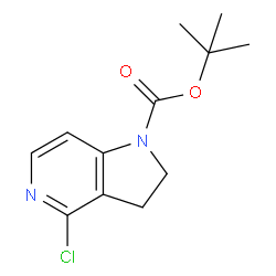 4-氯-2,3-二氢-1H-吡咯并[3,2-c]吡啶-1-甲酸叔丁酯图片