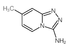 s-Triazolo[4,3-a]pyridine, 3-amino-7-methyl- structure
