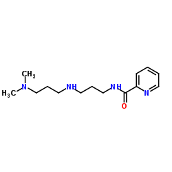 PYRIDINE-2-CARBOXYLIC ACID [3-(3-DIMETHYLAMINO-PROPYLAMINO)-PROPYL]-AMIDE图片