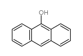 9-Anthracenol structure