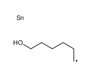 6-(Trimethylstannyl)-1-hexanol Structure