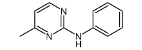 4-Methyl-N-phenyl-2-pyrimidinamine structure