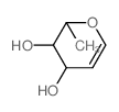 2-methyl-3,4-dihydro-2H-pyran-3,4-diol结构式