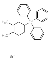 Phosphonium,(3,4-dimethyl-3-cyclohexen-1-yl)triphenyl-, bromide (1:1)结构式