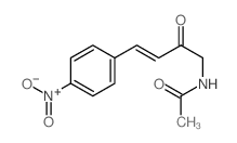 N-[(E)-4-(4-nitrophenyl)-2-oxo-but-3-enyl]acetamide picture