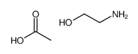 2-hydroxyethylammonium acetate结构式