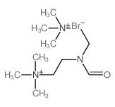 Ethanaminium,2,2'-(formylimino)bis[N,N,N-trimethyl-, dibromide (9CI)结构式