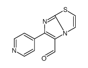 6-(吡啶-4-基)咪唑并[2,1-b]噻唑-5-甲醛结构式