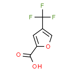 4-(trifluoromethyl)furan-2-carboxylic Acid结构式