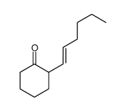 2-hex-1-enylcyclohexan-1-one Structure