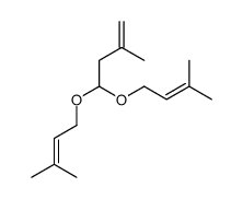 2-methyl-4,4-bis(3-methylbut-2-enoxy)but-1-ene Structure