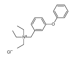 TRIETHYL M-PHENOXYBENZYL AMMOUIUM CHLORIDE结构式