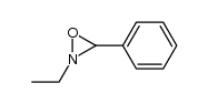 2-ethyl-3-phenyl-oxaziridine Structure