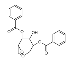 1,6-ANHYDRO-2,4-DI-O-BENZOYL-BETA-D-GALACTOPYRANOSE structure