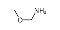 methoxymethanamine Structure