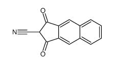 1,3-dioxocyclopenta[b]naphthalene-2-carbonitrile Structure