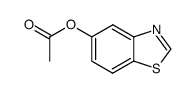 5-Benzothiazolol,acetate(ester)(9CI) Structure