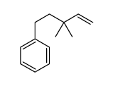 (3,3-Dimethyl-4-pentenyl)benzene结构式