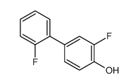 2-fluoro-4-(2-fluorophenyl)phenol结构式