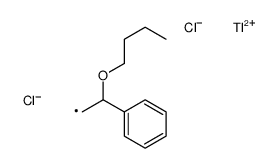 (2-butoxy-2-phenylethyl)-dichlorothallane结构式