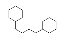 4-cyclohexylbutylcyclohexane Structure