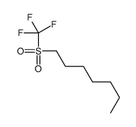 1-(trifluoromethylsulfonyl)heptane Structure