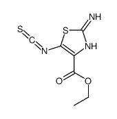 ethyl 2-amino-5-isothiocyanato-1,3-thiazole-4-carboxylate Structure