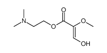 2-(dimethylamino)ethyl 3-hydroxy-2-methoxyprop-2-enoate Structure