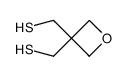 3,3-bis-mercaptomethyl-oxetane结构式