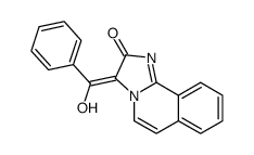 3-[hydroxy(phenyl)methylidene]imidazo[2,1-a]isoquinolin-2-one结构式