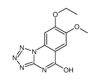 8-ethoxy-7-methoxy-1H-tetrazolo[1,5-a]quinazolin-5-one结构式