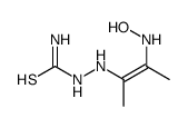 [3-(hydroxyamino)but-2-en-2-ylamino]thiourea结构式