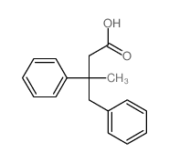 3-methyl-3,4-diphenyl-butanoic acid结构式