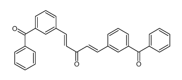 1,5-bis(3-benzoylphenyl)penta-1,4-dien-3-one结构式