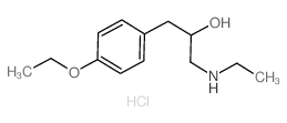 1-(4-ethoxyphenyl)-3-ethylamino-propan-2-ol Structure