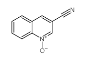 3-Quinolinecarbonitrile N-oxide structure