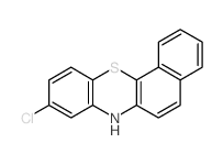 7H-Benzo[c]phenothiazine, 9-chloro-结构式
