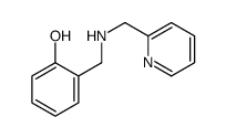 2-[(pyridin-2-ylmethylamino)methyl]phenol结构式
