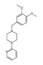 1-(3,4-Dimethoxybenzyl)-4-(2-pyridinyl)piperazine picture