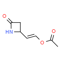 4-(2-acetoxyvinyl)-azetidin-2-one结构式