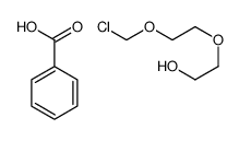 benzoic acid,2-[2-(chloromethoxy)ethoxy]ethanol结构式