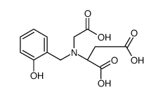 (2S)-2-[carboxymethyl-[(2-hydroxyphenyl)methyl]amino]butanedioic acid Structure