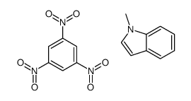 1-methylindole,1,3,5-trinitrobenzene Structure