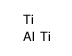 alumane,titanium(3:2) Structure