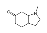 N-Methyl-6-ketooctahydroindol结构式