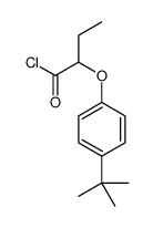 2-(4-tert-butylphenoxy)butanoyl chloride Structure