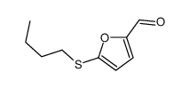 5-butylsulfanylfuran-2-carbaldehyde Structure