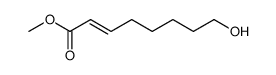 (E)-methyl 8-hydroxyoct-2-enoate Structure