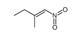 2-methyl-1-nitro-but-1-ene Structure